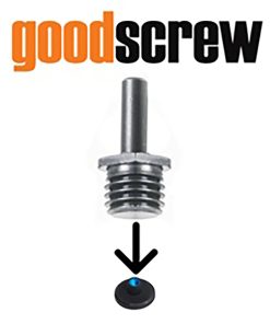 Chemical Guys Good Screw Power Drill Adapter for Rotary Backing Plates