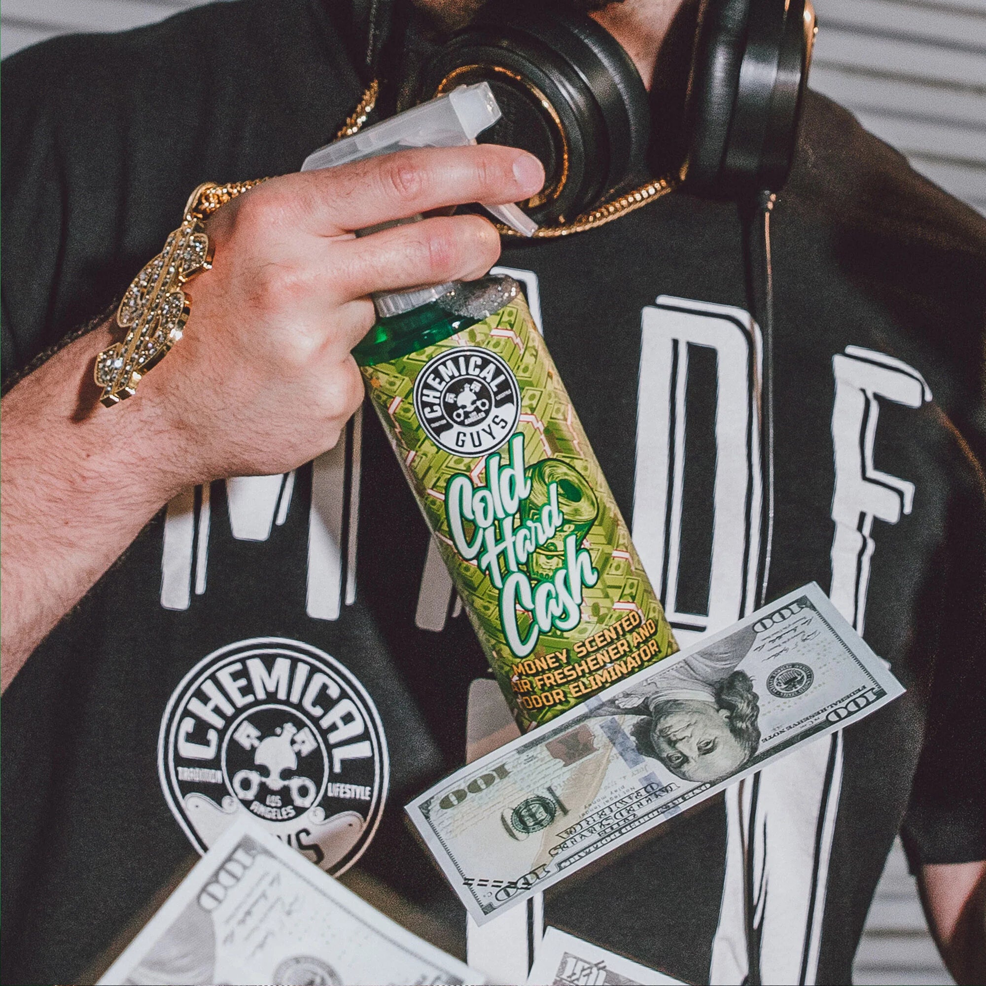 Chemical Guys Cold Hard Cash Money Scented Air Freshener - Image 8