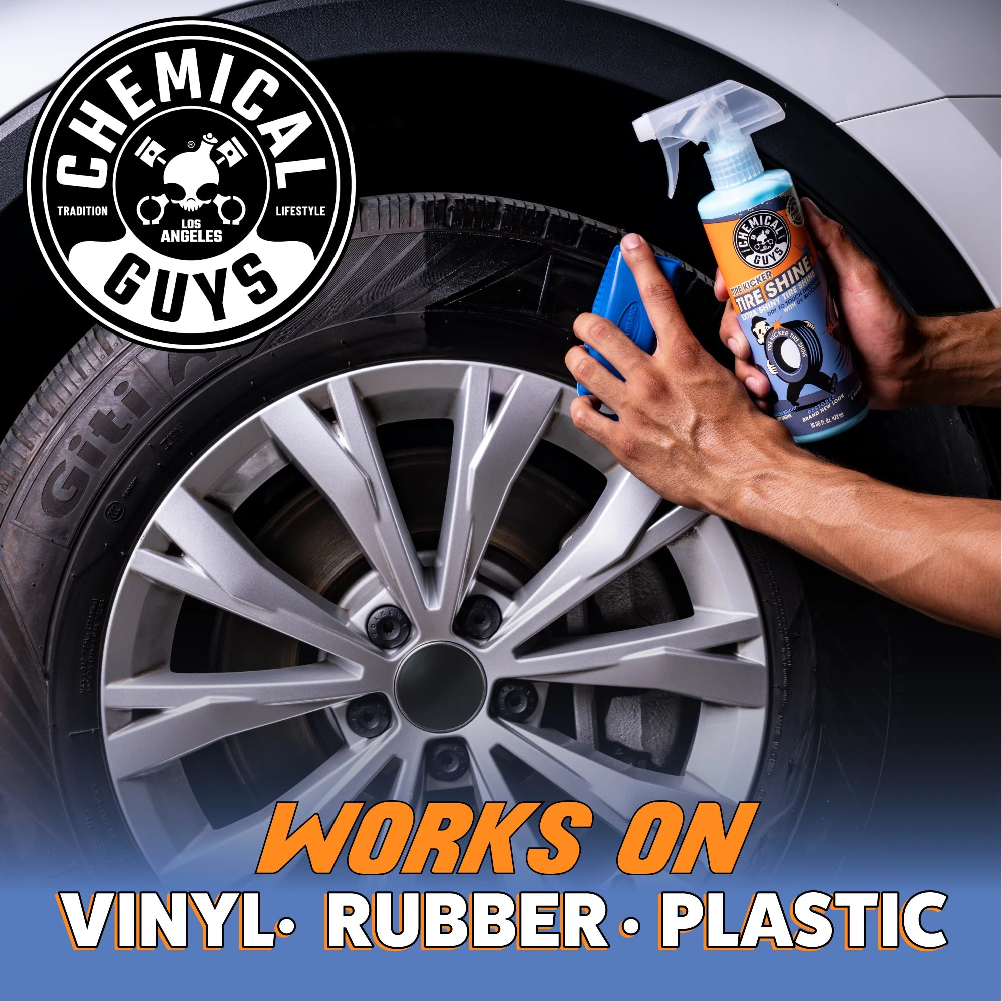 Chemical Guys Tire Kicker Extra Shiny Tire Shine - Image 11