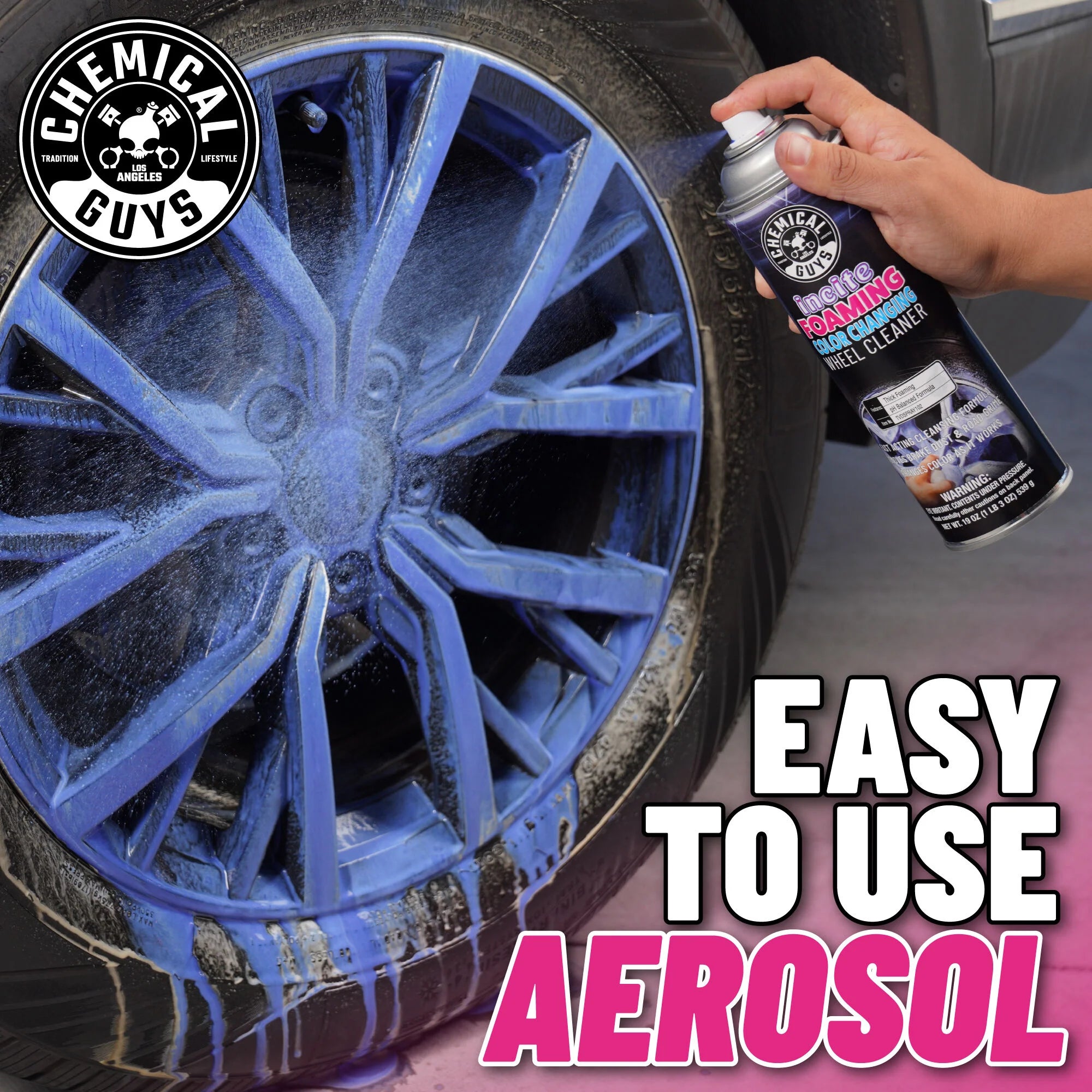 Chemical Guys Incite Foaming Wheel Cleaner - Image 7