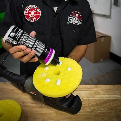 Chemical Guys Yellow Hex-Logic Quantum Heavy Cutting Pad - Image 2