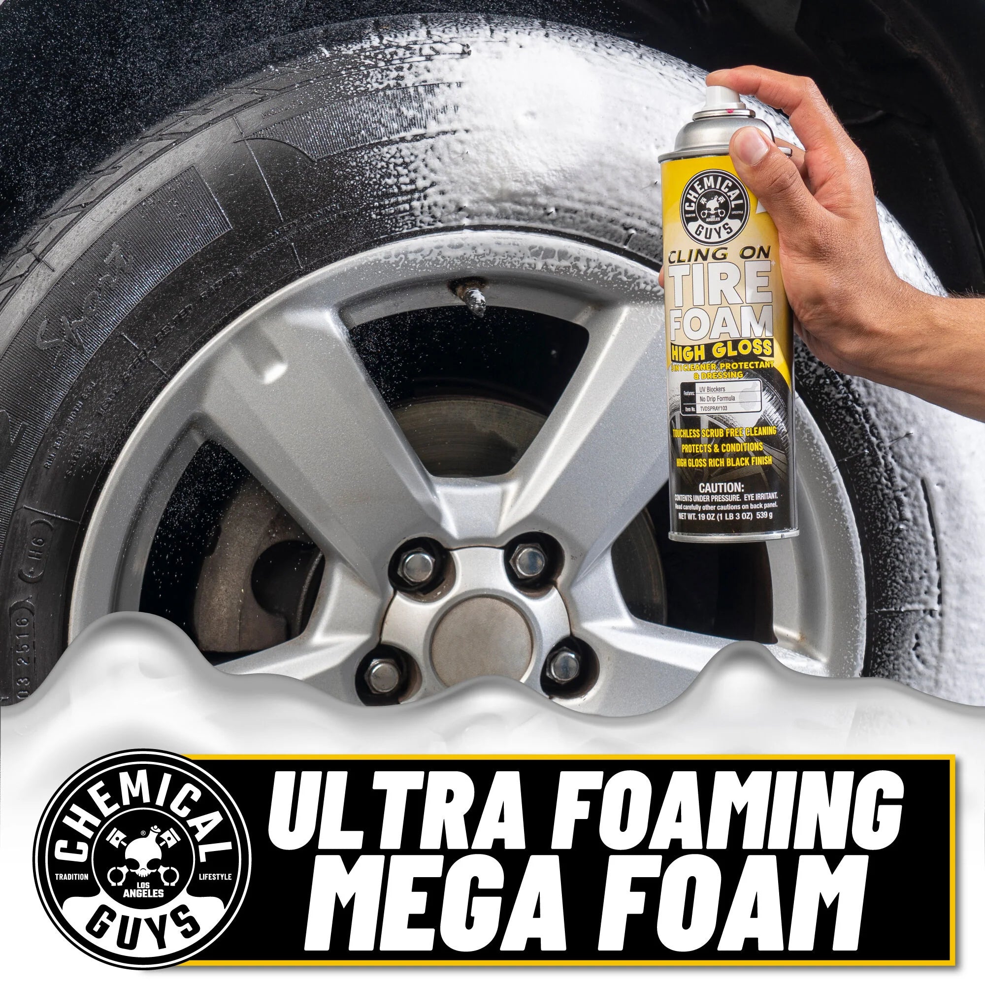 Chemical Guys Cling On Tire Foam - Image 12
