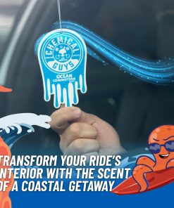 Alternative view of Chemical Guys Ocean Commotion Hanging Air Freshener