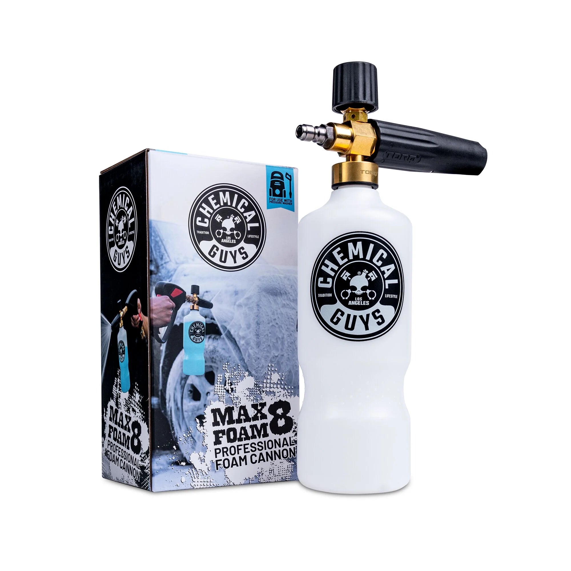 Chemical Guys Super Suds Washer Gun & Foam Cannon Combo Kit w/Honeydew Shampoo - Image 2