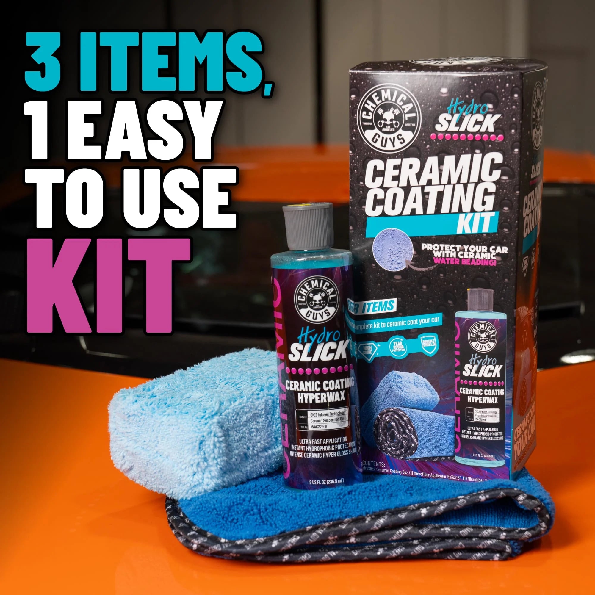 Chemical Guys HydroSlick Ceramic Coating Kit - Image 7