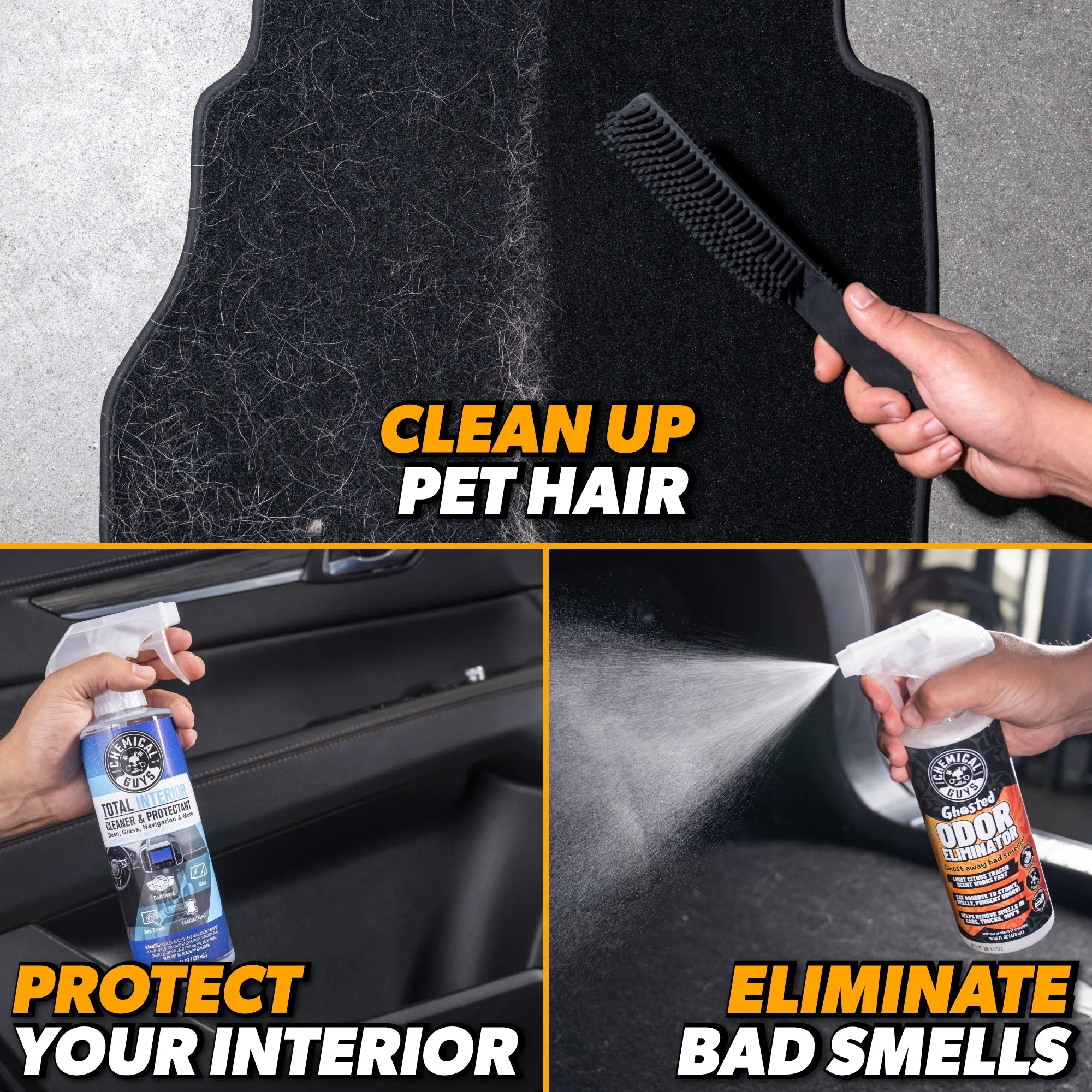 Chemical Guys Furry Friend Interior Cleaning Kit - Image 6