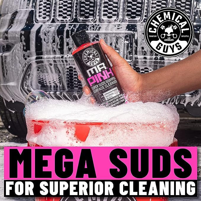 Chemical Guys Mr. Pink Foam Party Car Wash Deluxe Kit - Image 6