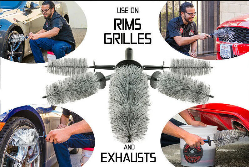 Chemical Guys Easy Reach Show Car Brush - Image 6
