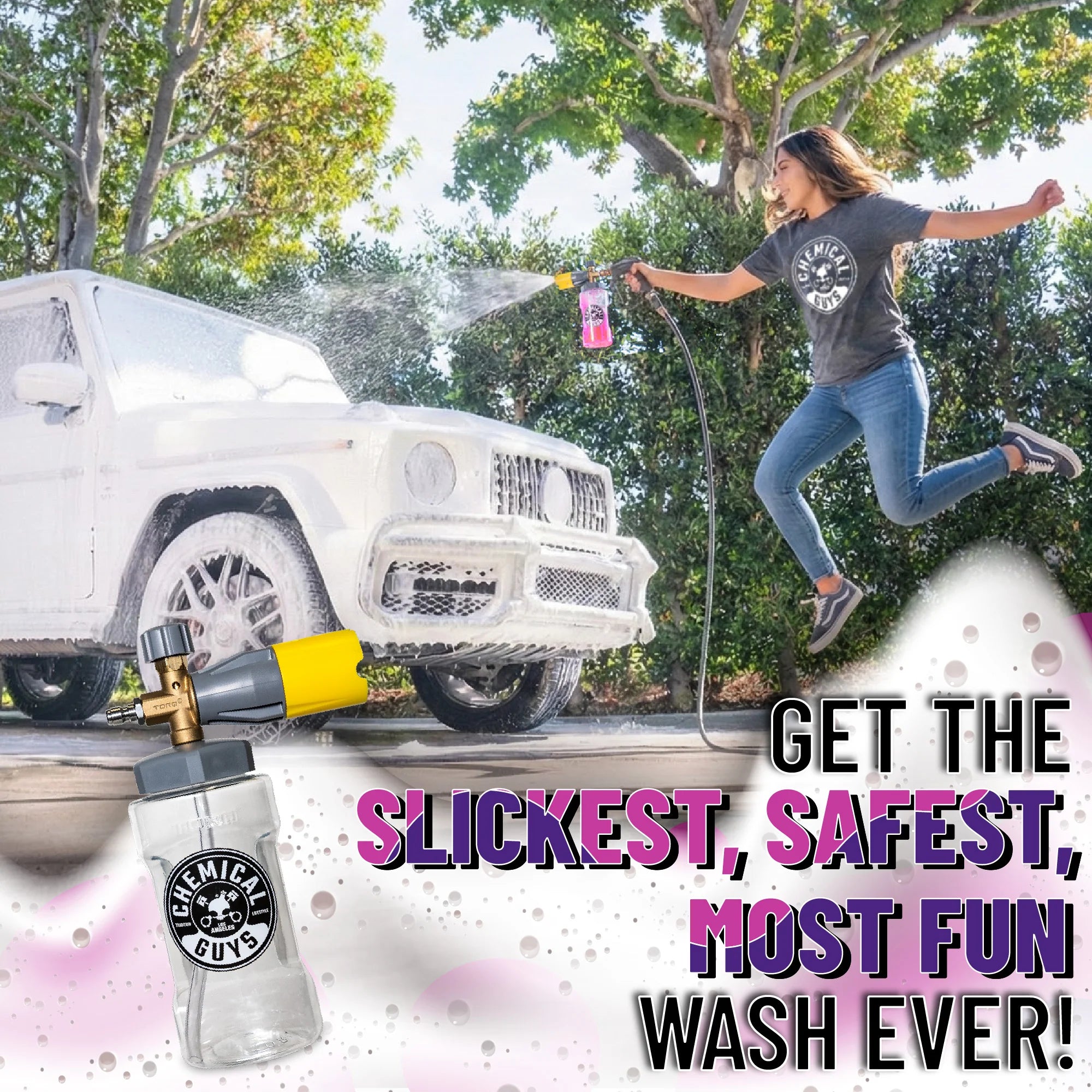 Chemical Guys Big Mouth Max Release Foam Cannon Bundle - Image 2