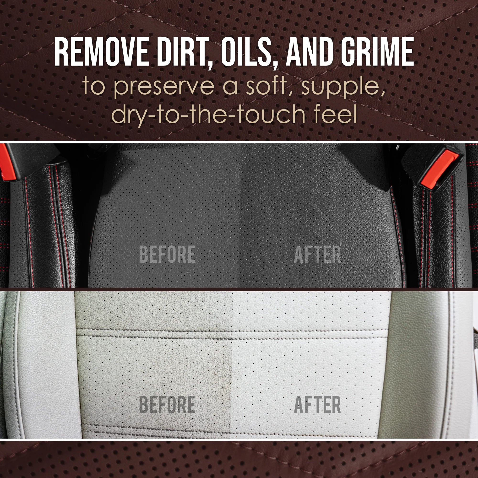 Chemical Guys Perforated Leather Quick Detail Kit - Image 2