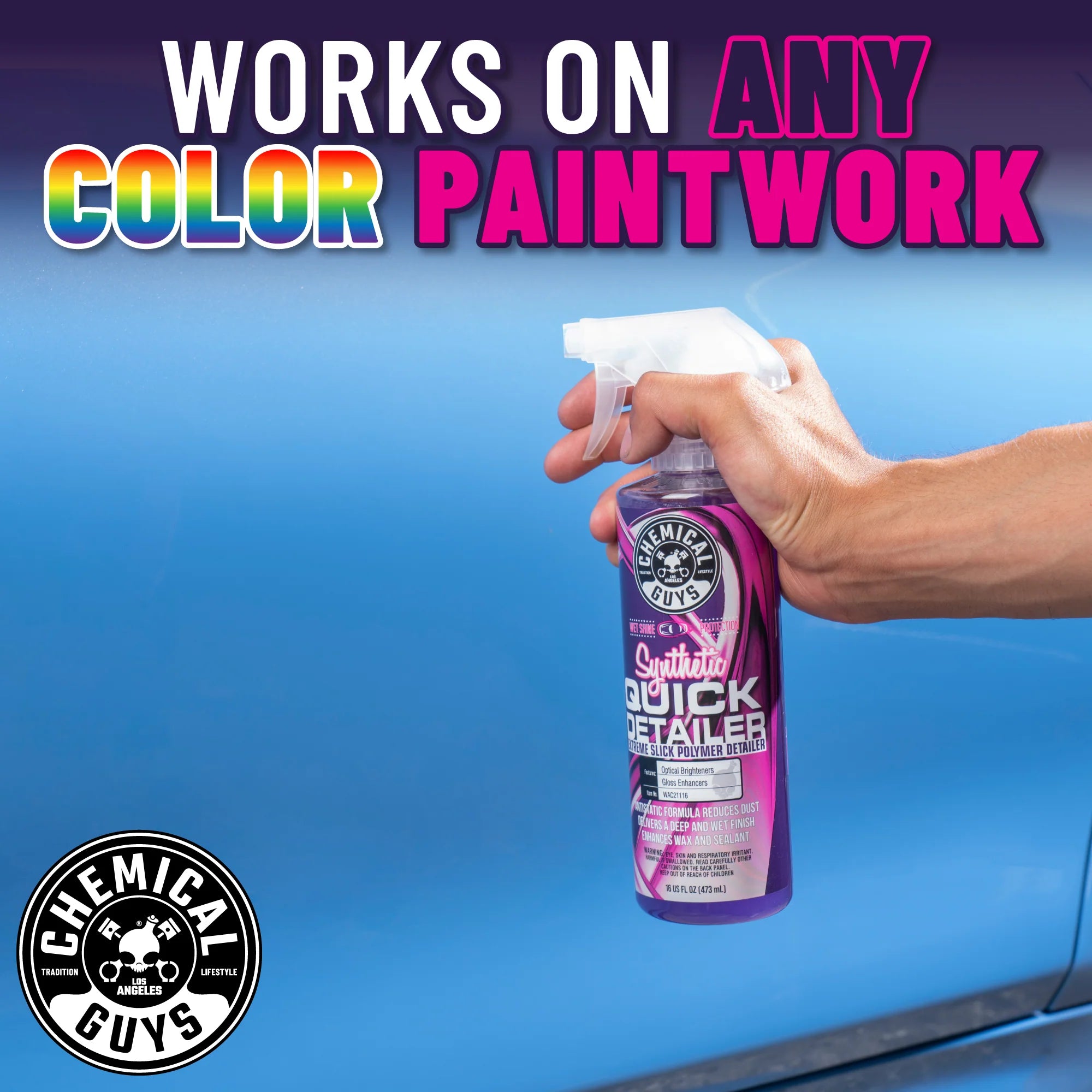 Chemical Guys Extreme Slick Streak-Free Polymer Quick Detail Spray - Image 9
