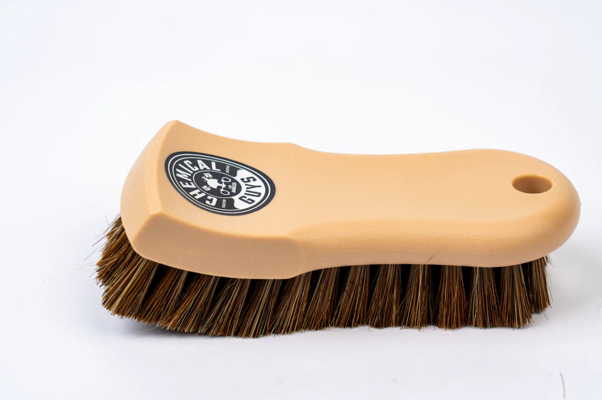 Chemical Guys Long Bristle Horse Hair Leather Cleaning Brush - Image 6