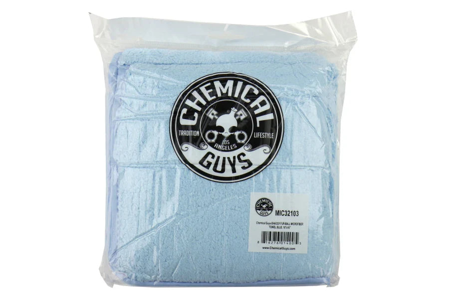 Chemical Guys Shaggy Fur-Ball Towels 3-Pack - Image 4