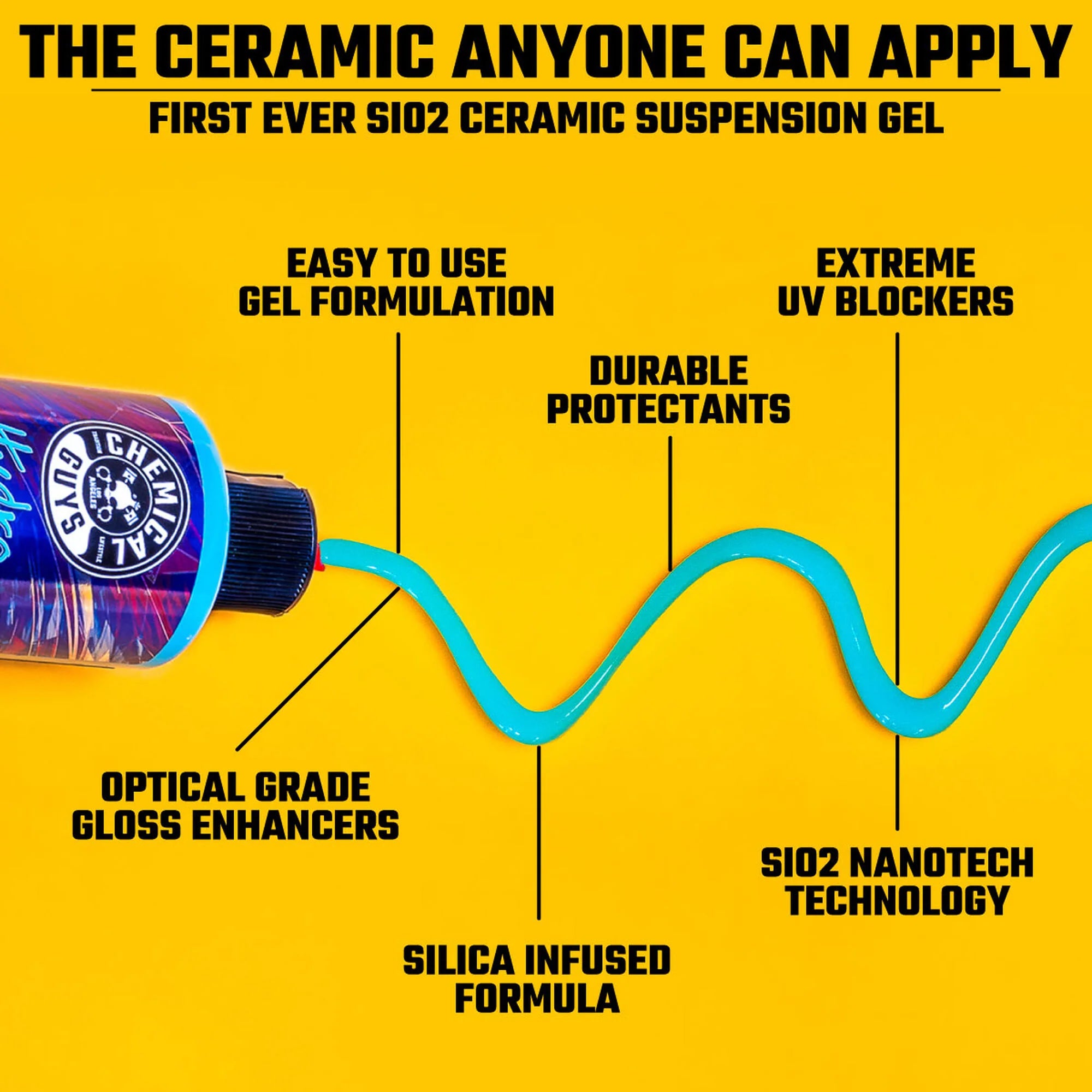 Chemical Guys HydroSlick Ceramic Coating HyperWax - Image 7