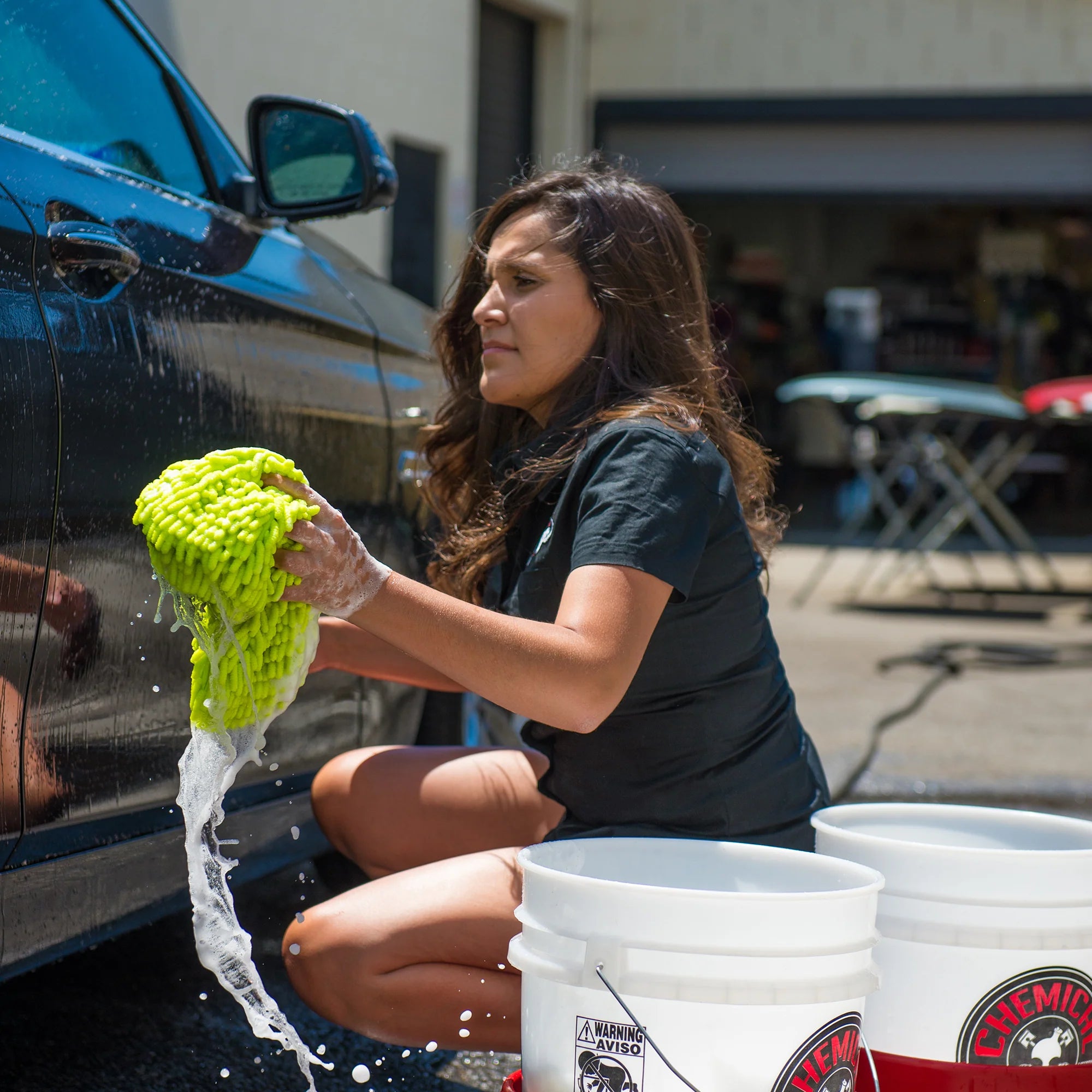 Chemical Guys Chenille Wash Pad - Image 5