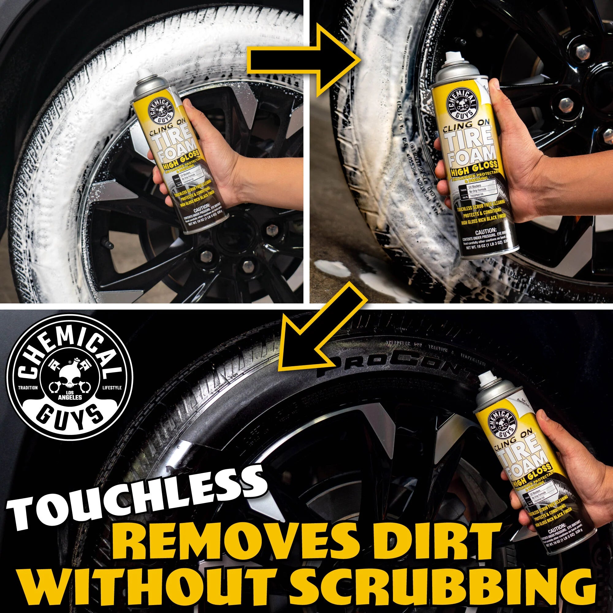 Chemical Guys Cling On Tire Foam - Image 11