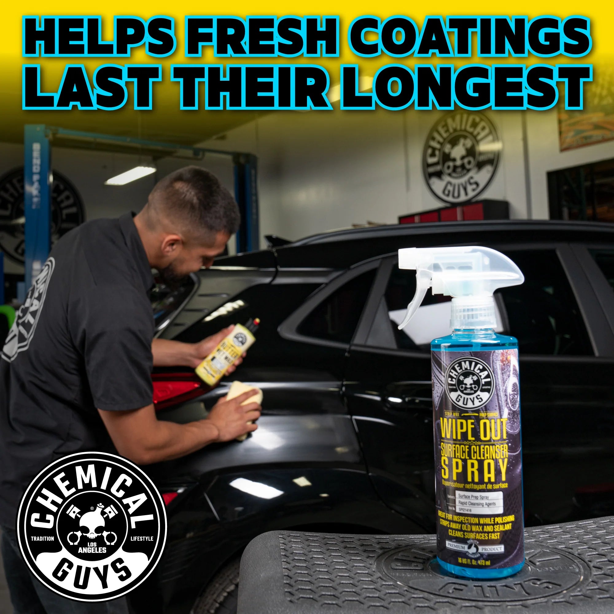 Chemical Guys Wipe Out Surface Cleanser Spray - Image 7