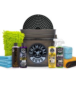Chemical Guys Black Car Wash Glaze & Detail Ultimate Kit w/Bucket