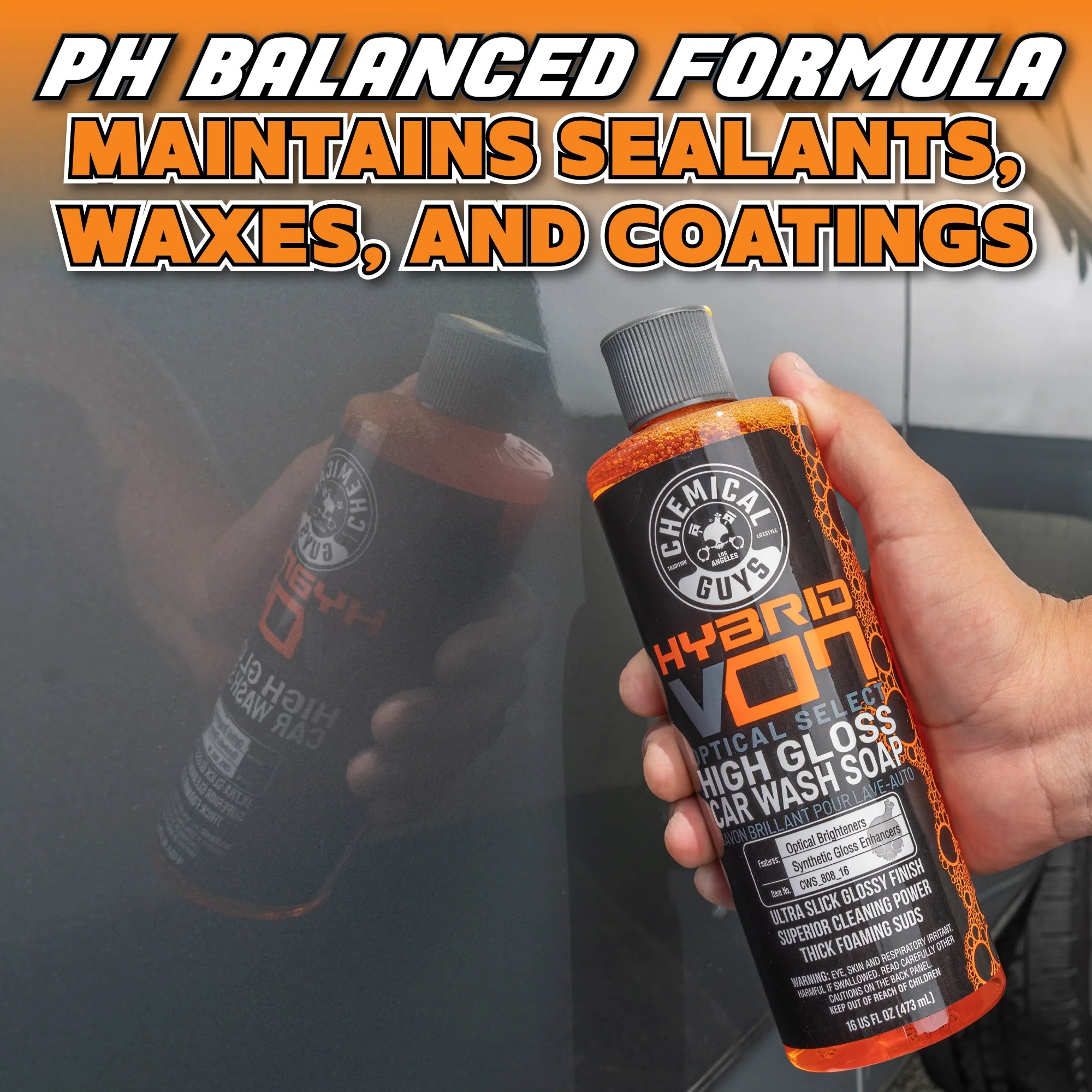 Chemical Guys Hybrid V07 Optical Select High Gloss Car Wash Soap - Image 12