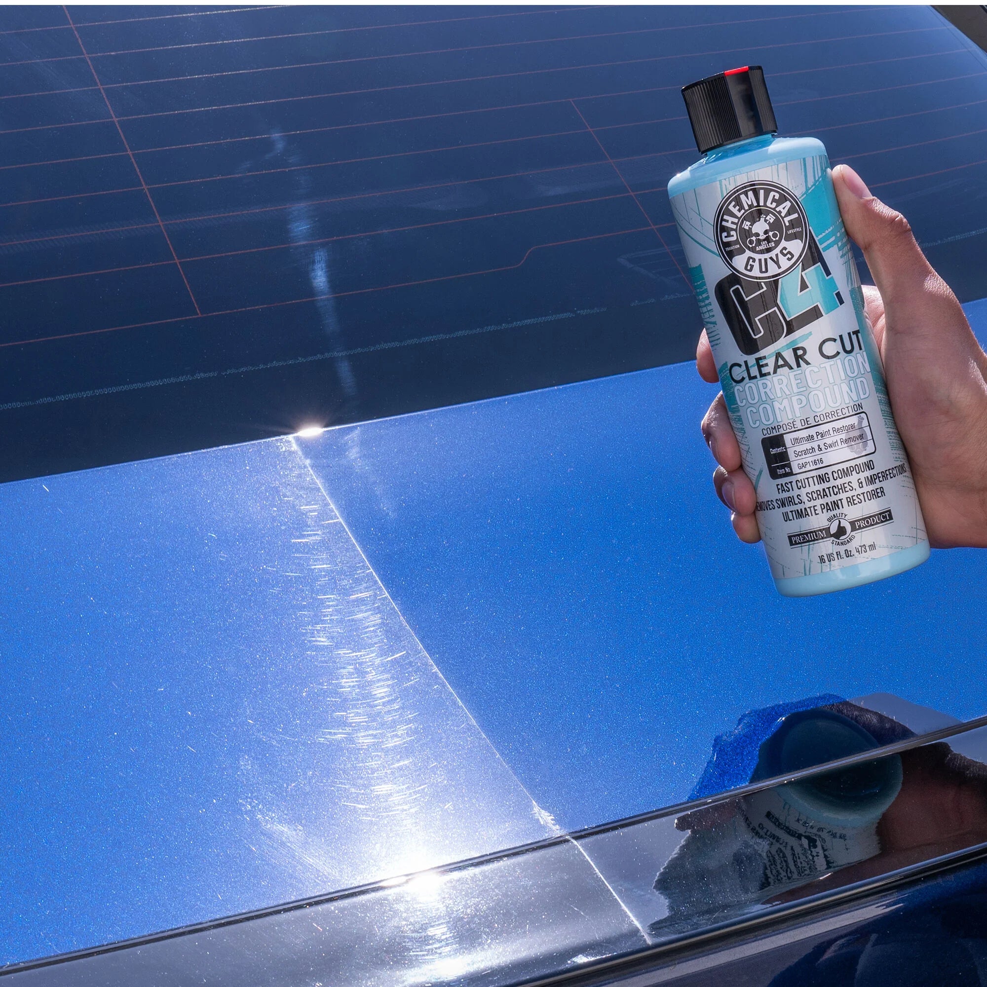 Chemical Guys C4 Clear Cut Correction Compound - Image 9