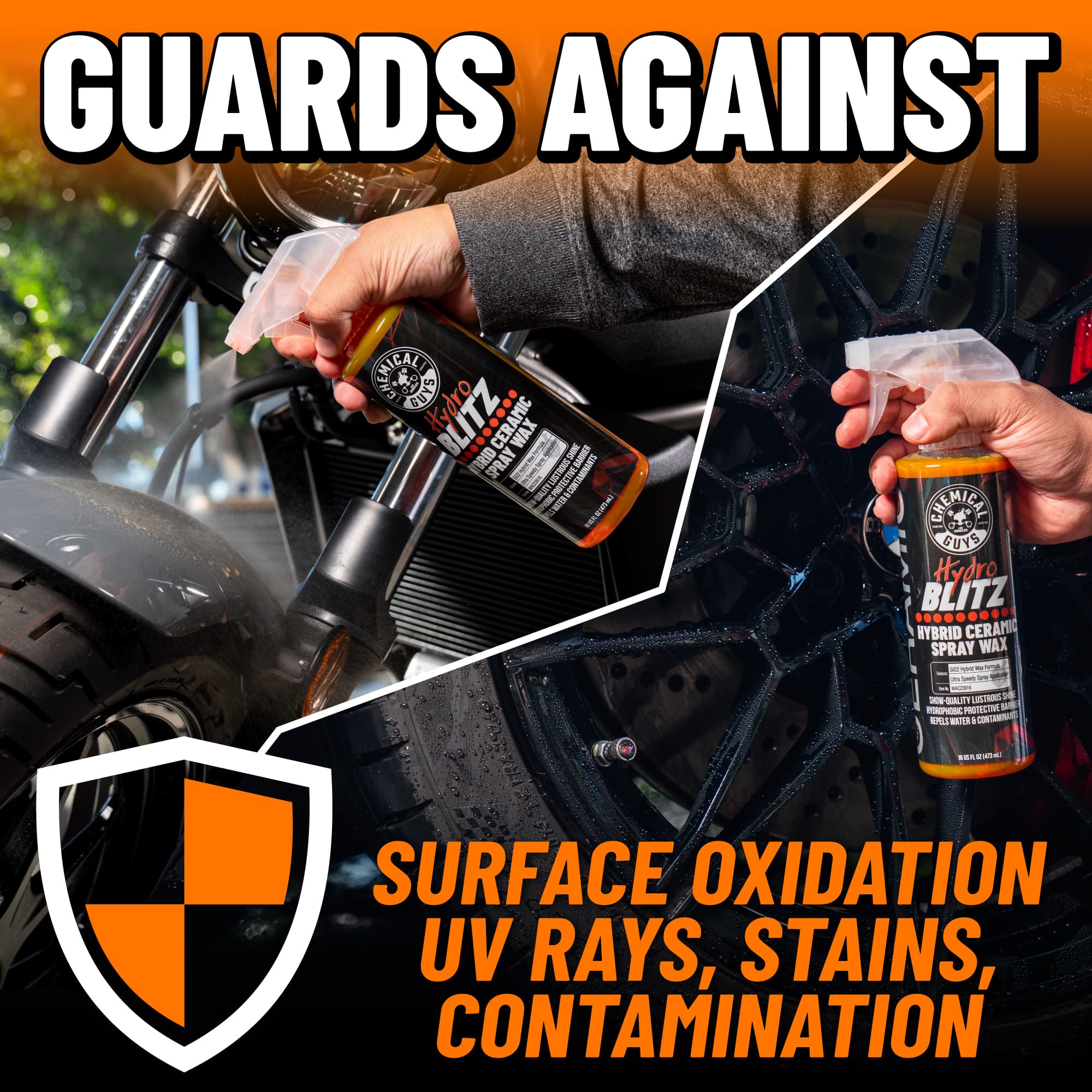 Chemical Guys HydroBlitz Hybrid Ceramic Spray Wax - Image 5