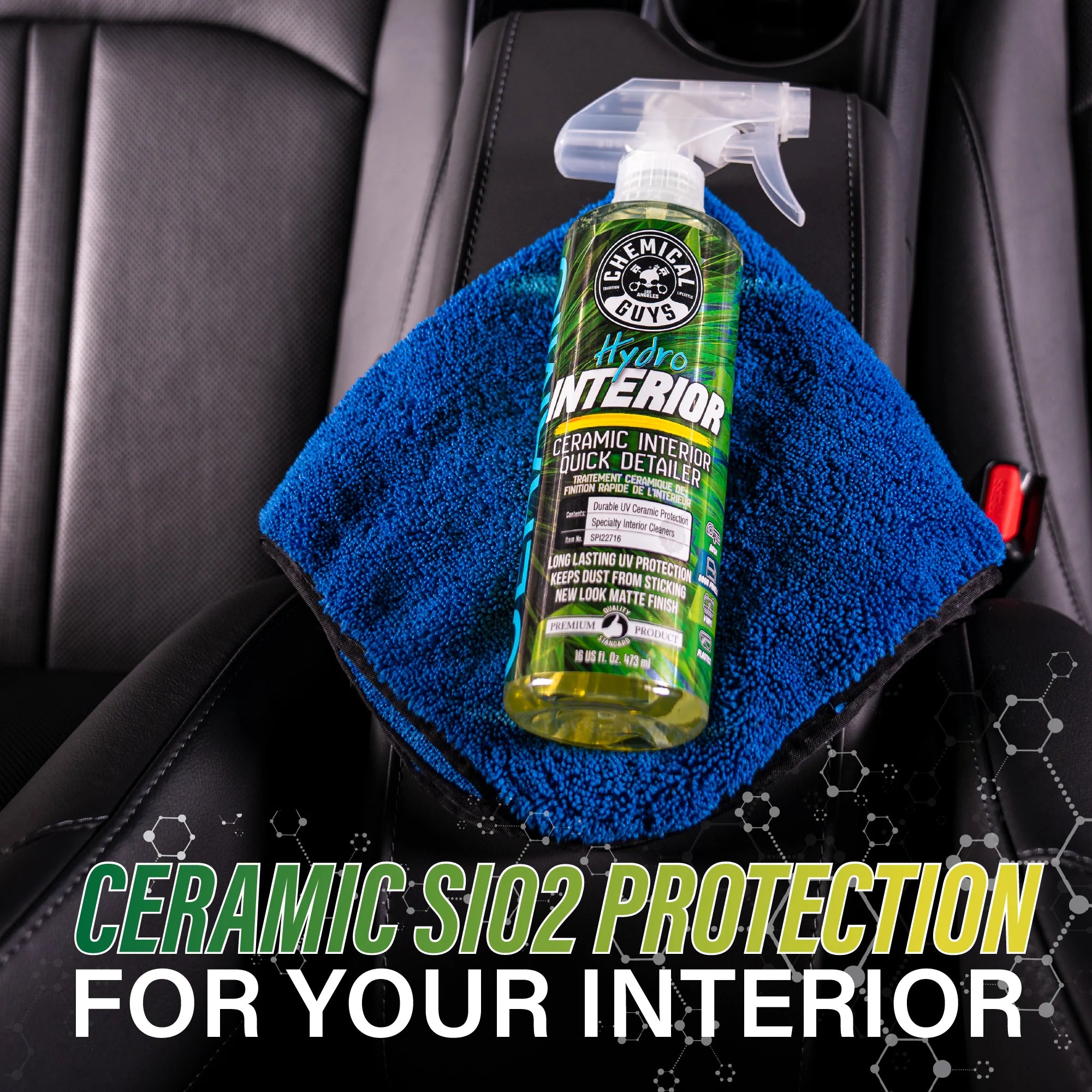 Chemical Guys HydroInterior Ceramic Quick Detailer - Image 16