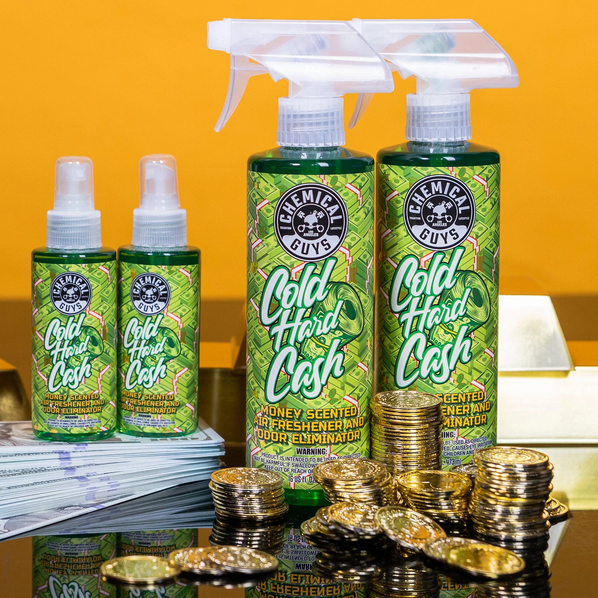 Chemical Guys Cold Hard Cash Money Scented Air Freshener - Image 2