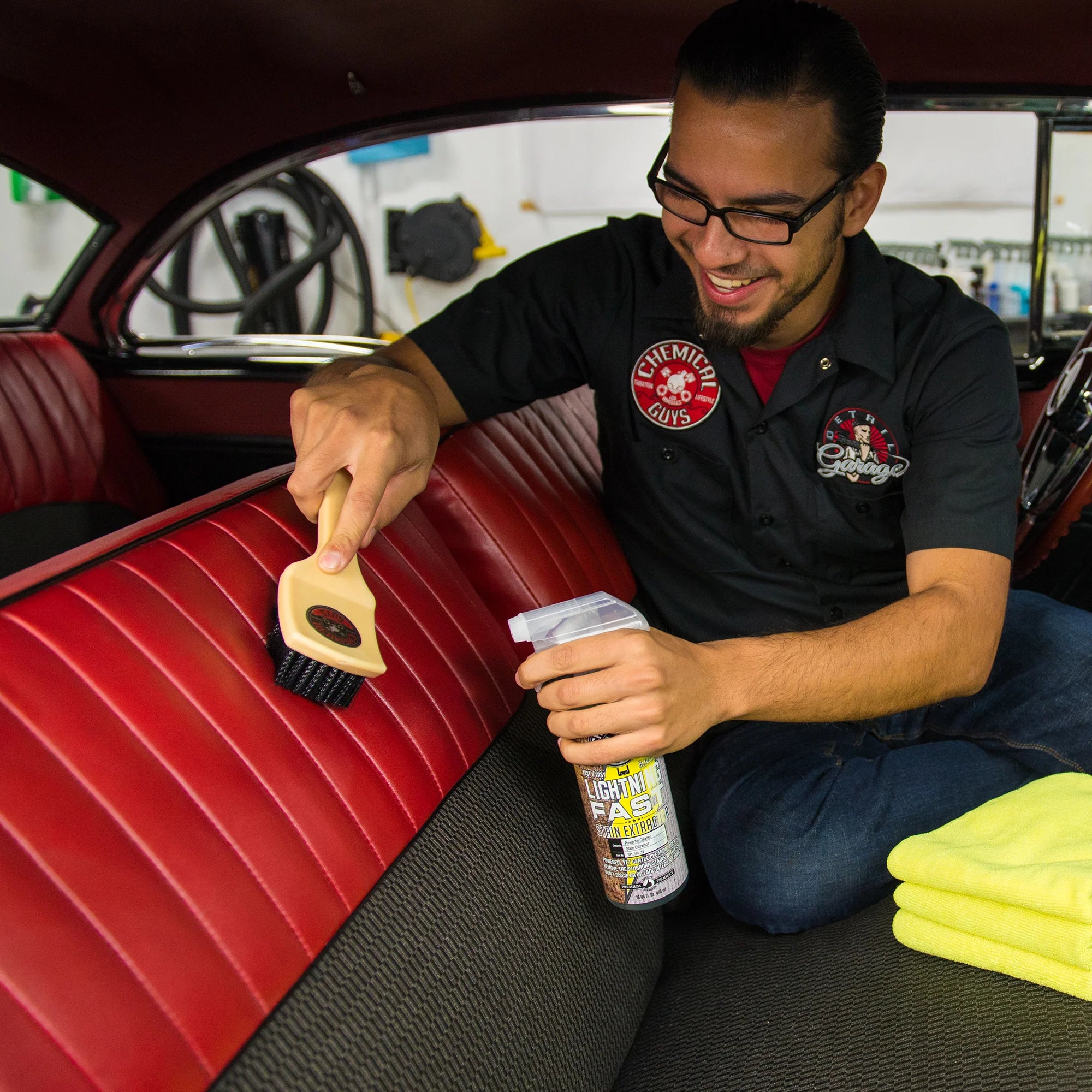Chemical Guys Nifty Interior Detailing Brush - Image 5