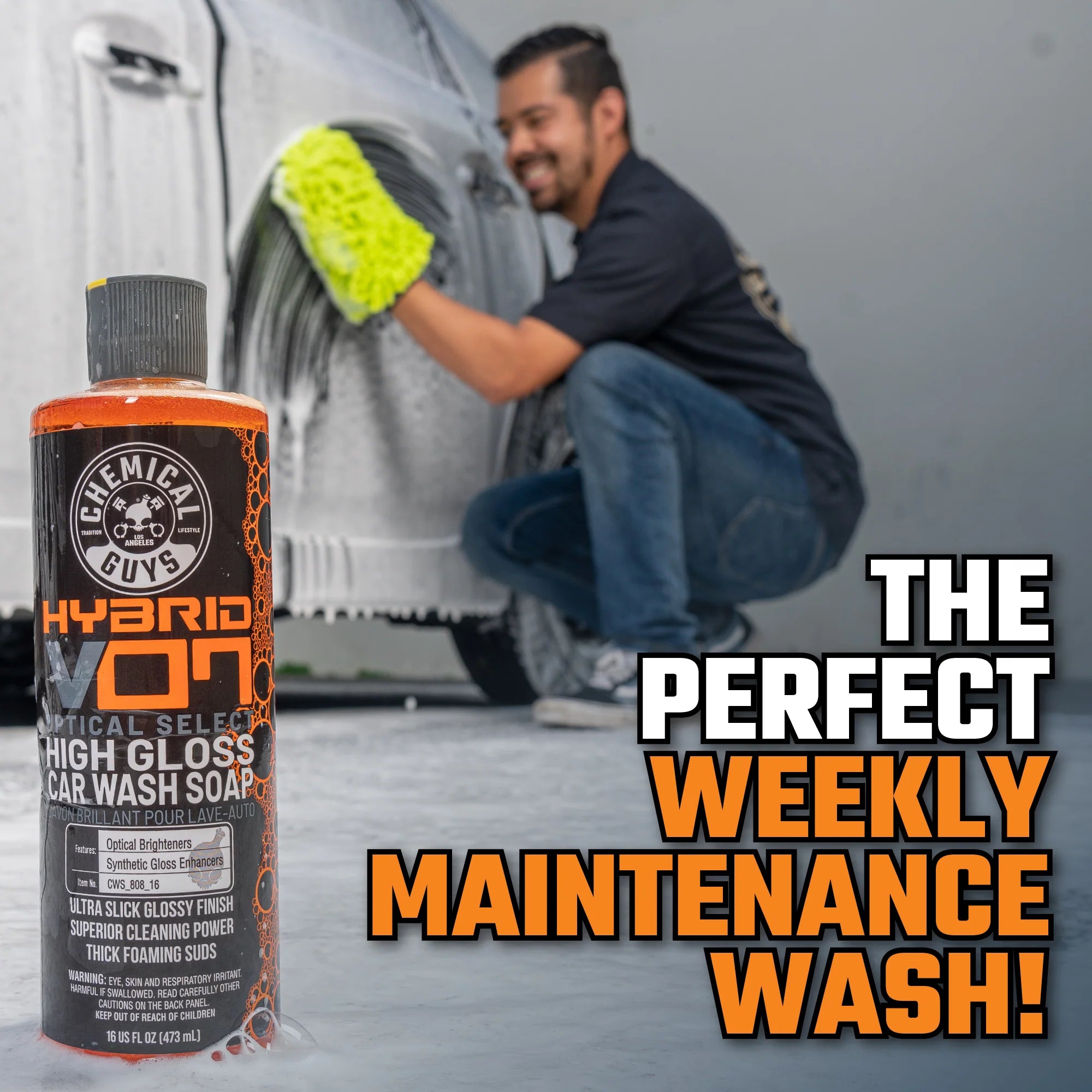 Chemical Guys Hybrid V07 Optical Select High Gloss Car Wash Soap - Image 5