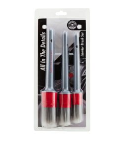 Chemical Guys All In The Details Interior Detailing Brushes (3 Pack)