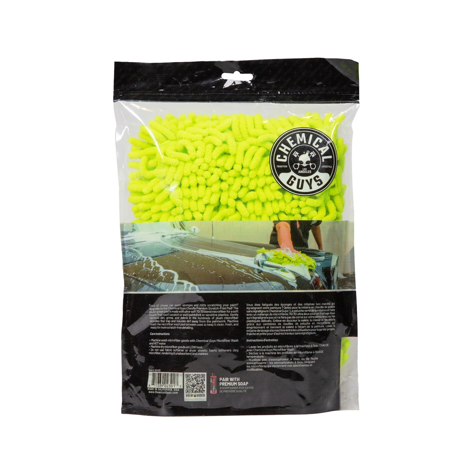 Chemical Guys Chenille Wash Pad - Image 7