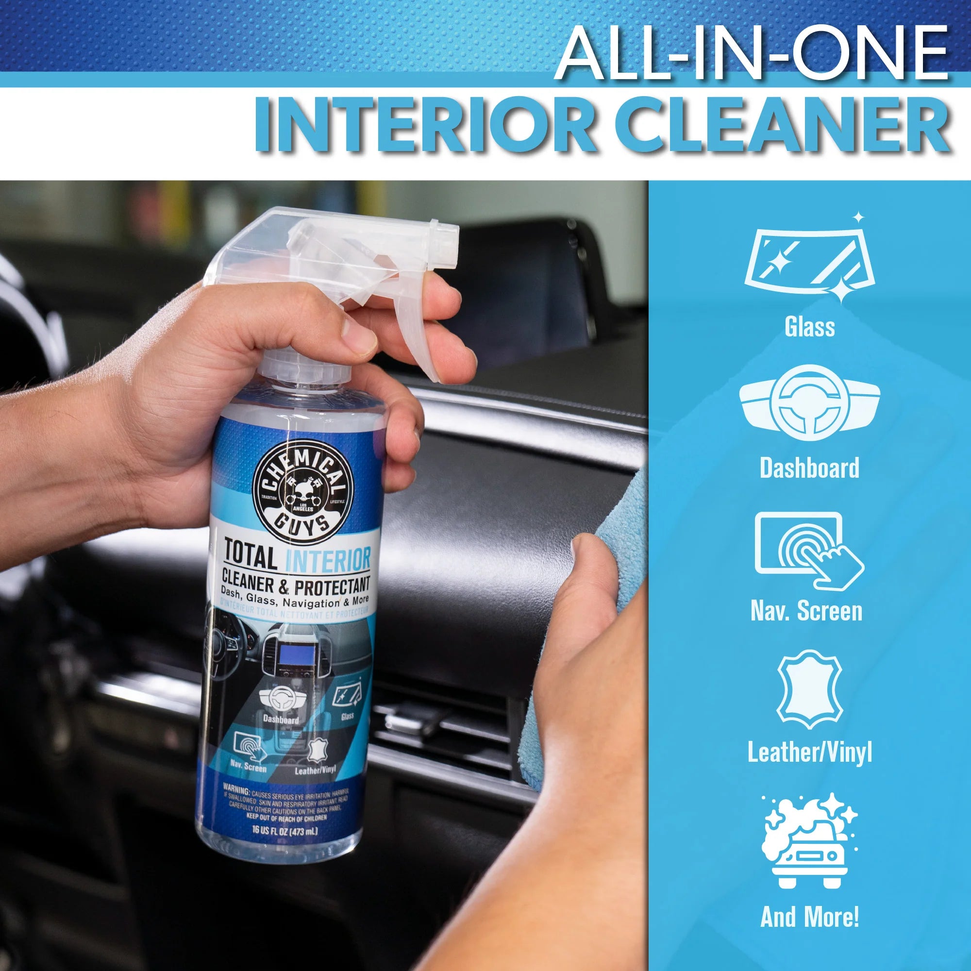 Chemical Guys Total Interior Cleaner & Protectant - Image 10