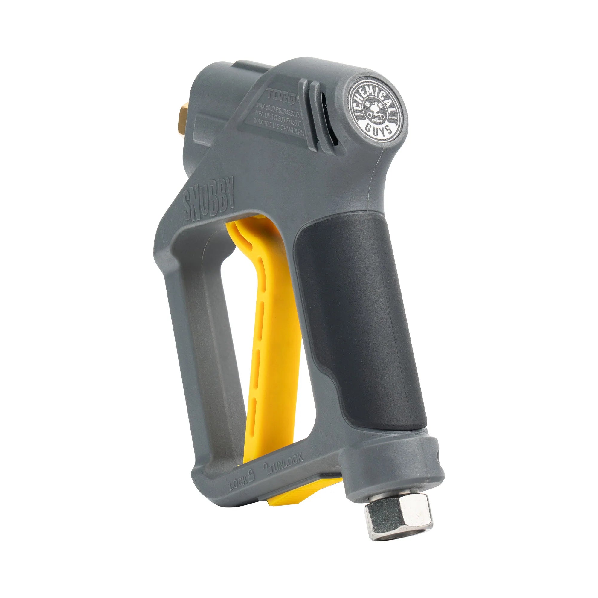Chemical Guys TORQ Snubby Pressure Washer Gun - Foam Cannon Attachment - Image 12