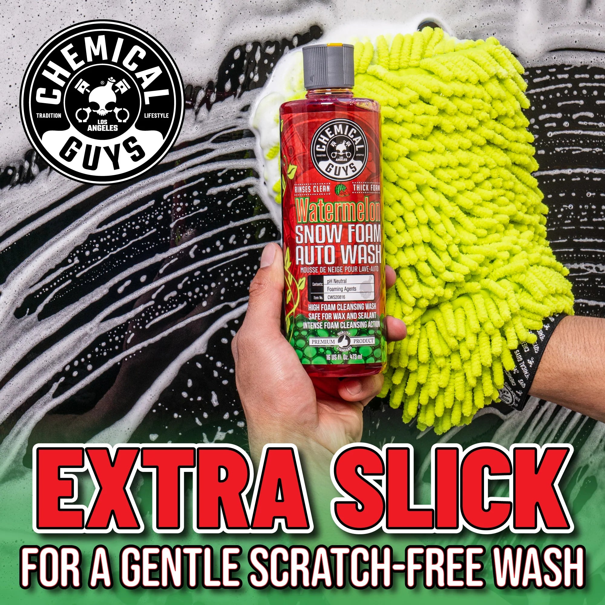Chemical Guys Watermelon Snow Foam Auto Wash - Image 7