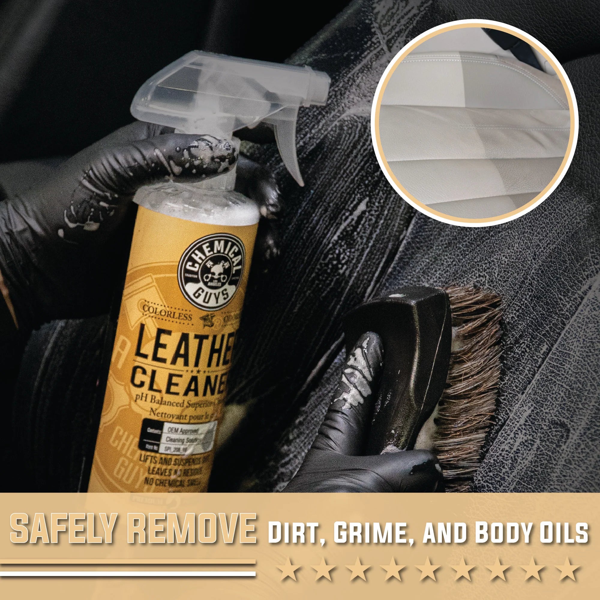 Chemical Guys Leather Care Starter Kit - Image 5
