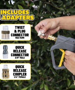 Alternative view of Chemical Guys TORQ Snubby Pressure Washer Gun - Foam Cannon Attachment