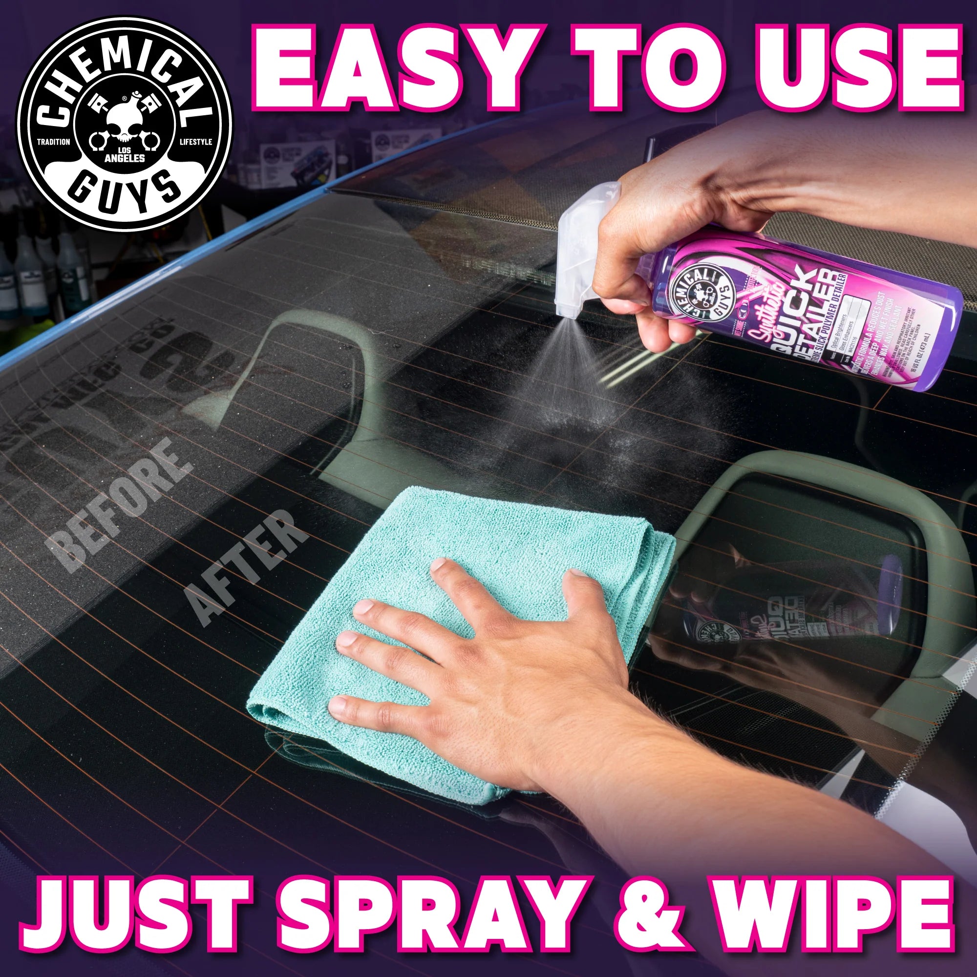 Chemical Guys Extreme Slick Streak-Free Polymer Quick Detail Spray - Image 6