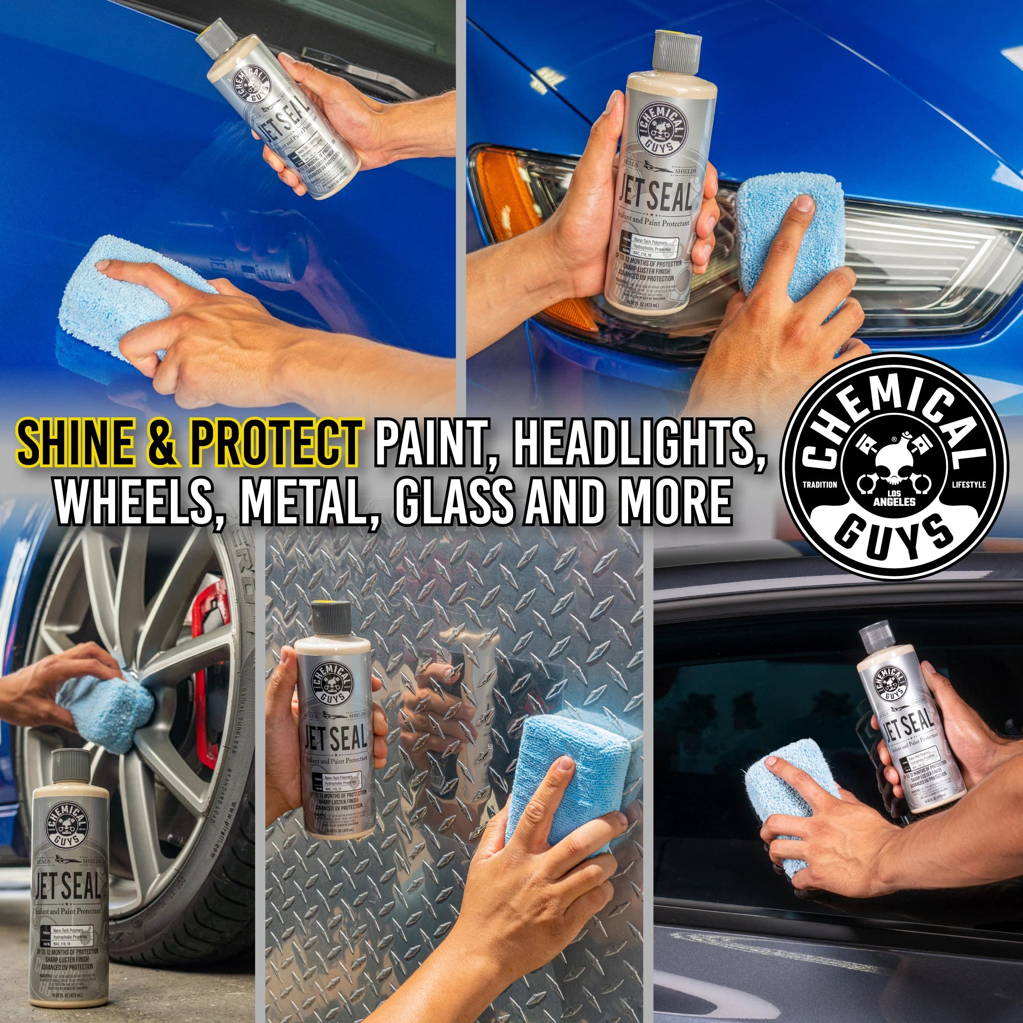 Chemical Guys Paint Protect Jetseal & Wax Bundle w/Towel - Image 11