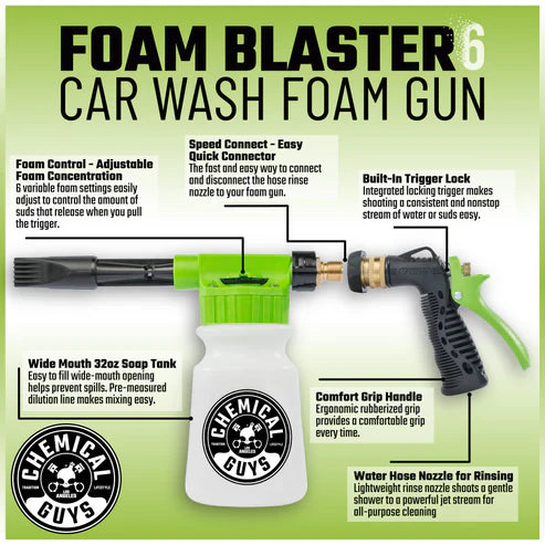 Chemical Guys Mr. Pink Foam Party Car Wash Deluxe Kit with Foam Gun - Image 2