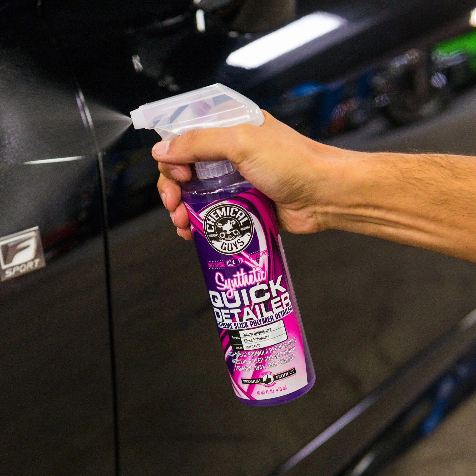 Chemical Guys Extreme Slick Streak-Free Polymer Quick Detail Spray - Image 10