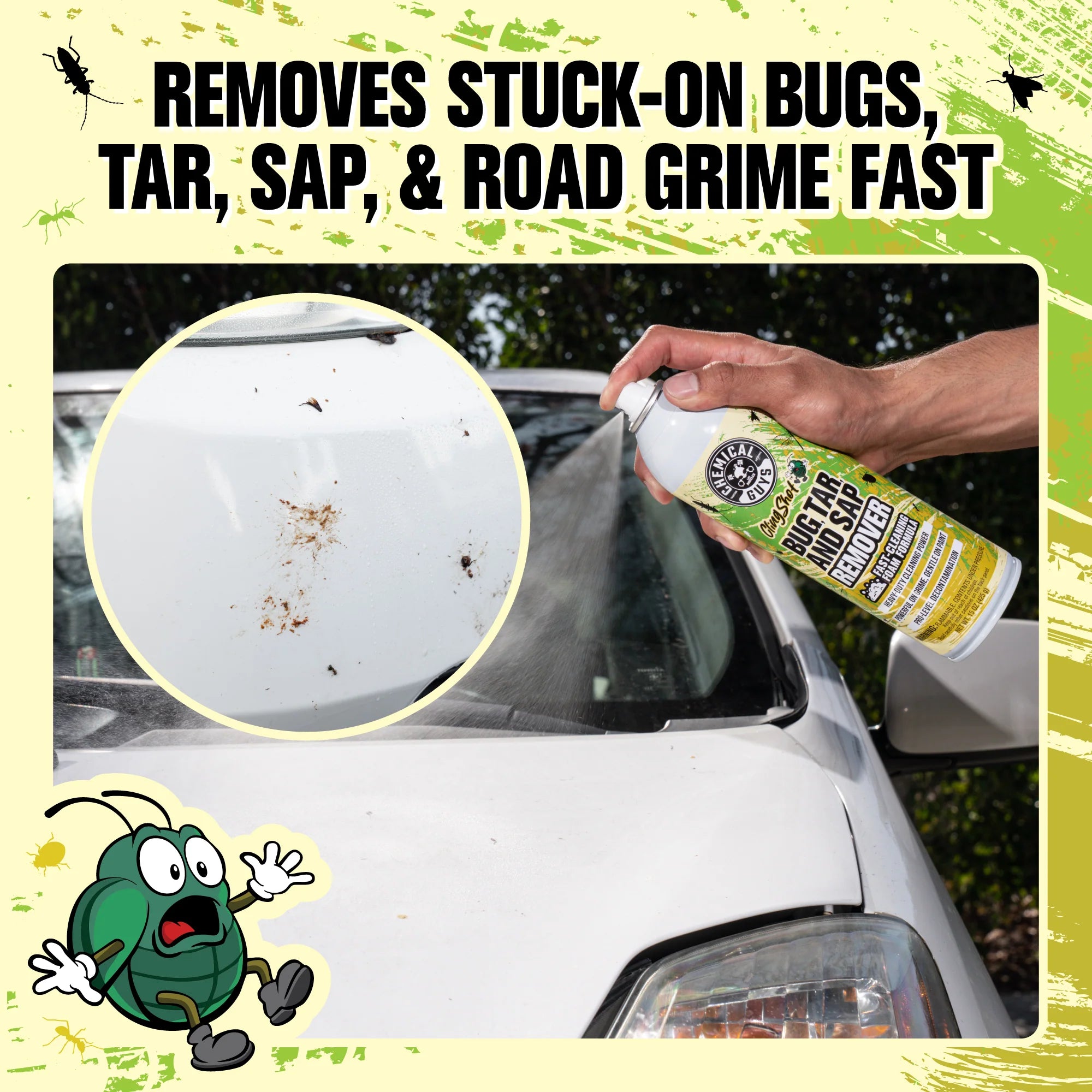 Chemical Guys ClingShot Bug, Tar & Sap Remover - Image 4