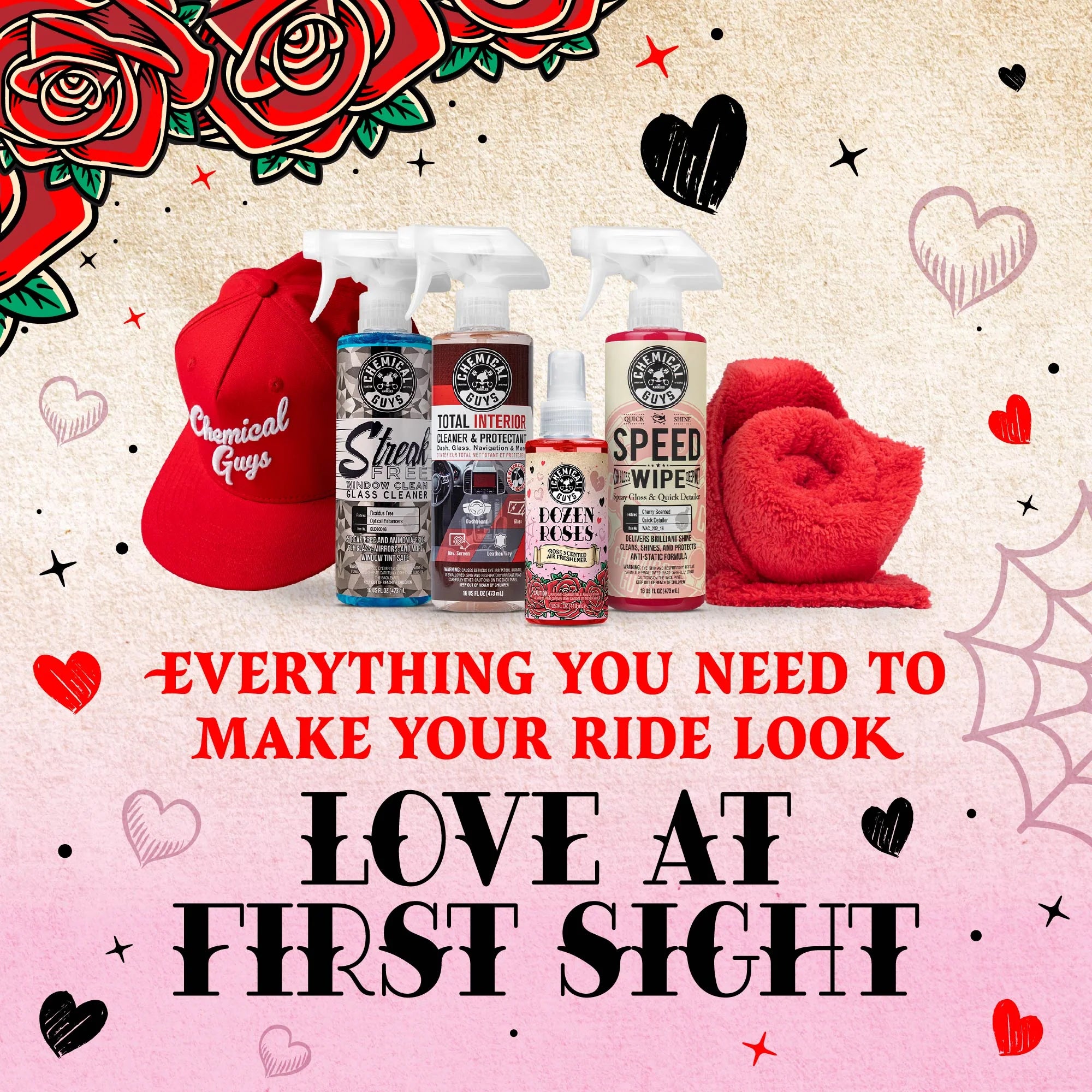 Chemical Guys Dozen Roses Clean & Maintain Gift Kit - Image 3
