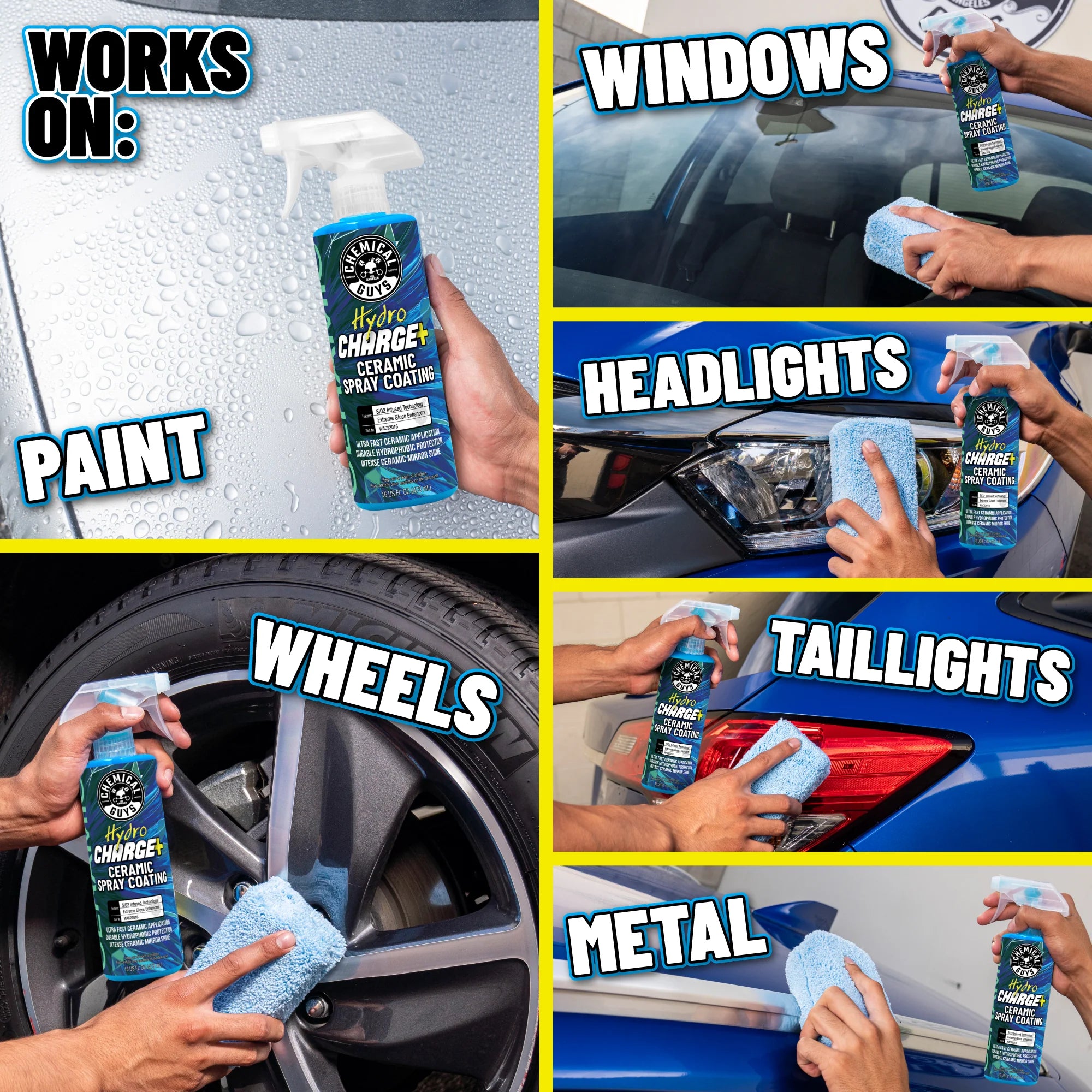 Chemical Guys HydroCharge+ Ceramic Spray Coating - Image 9