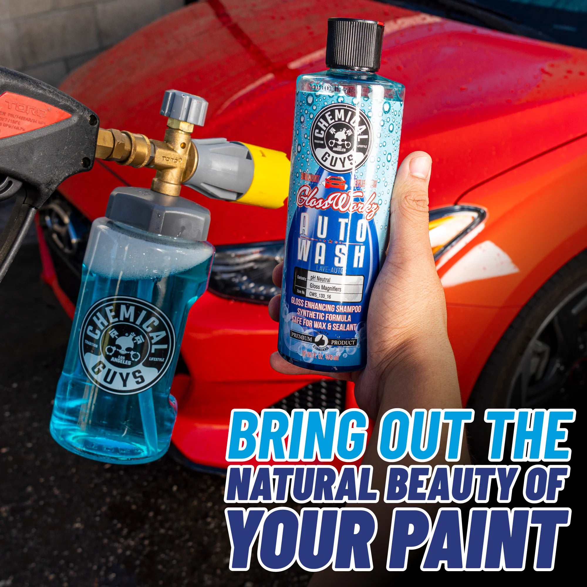 Chemical Guys Glossworkz Intense Gloss Booster And Paintwork Cleanser - Image 2