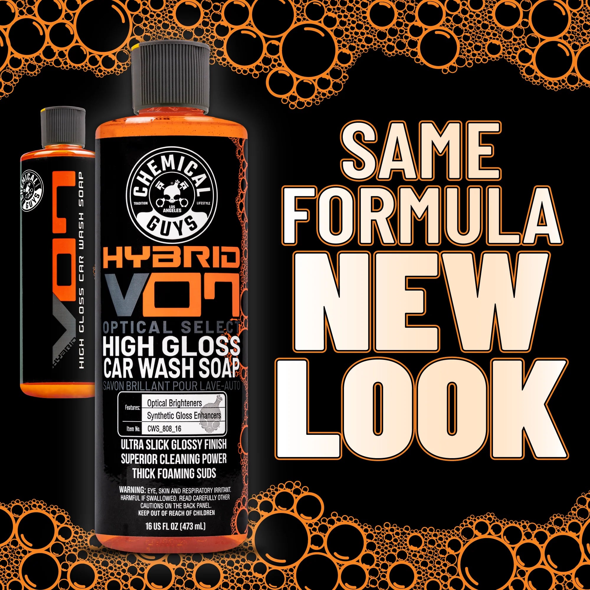 Chemical Guys Hybrid V07 Optical Select High Gloss Car Wash Soap - Image 3