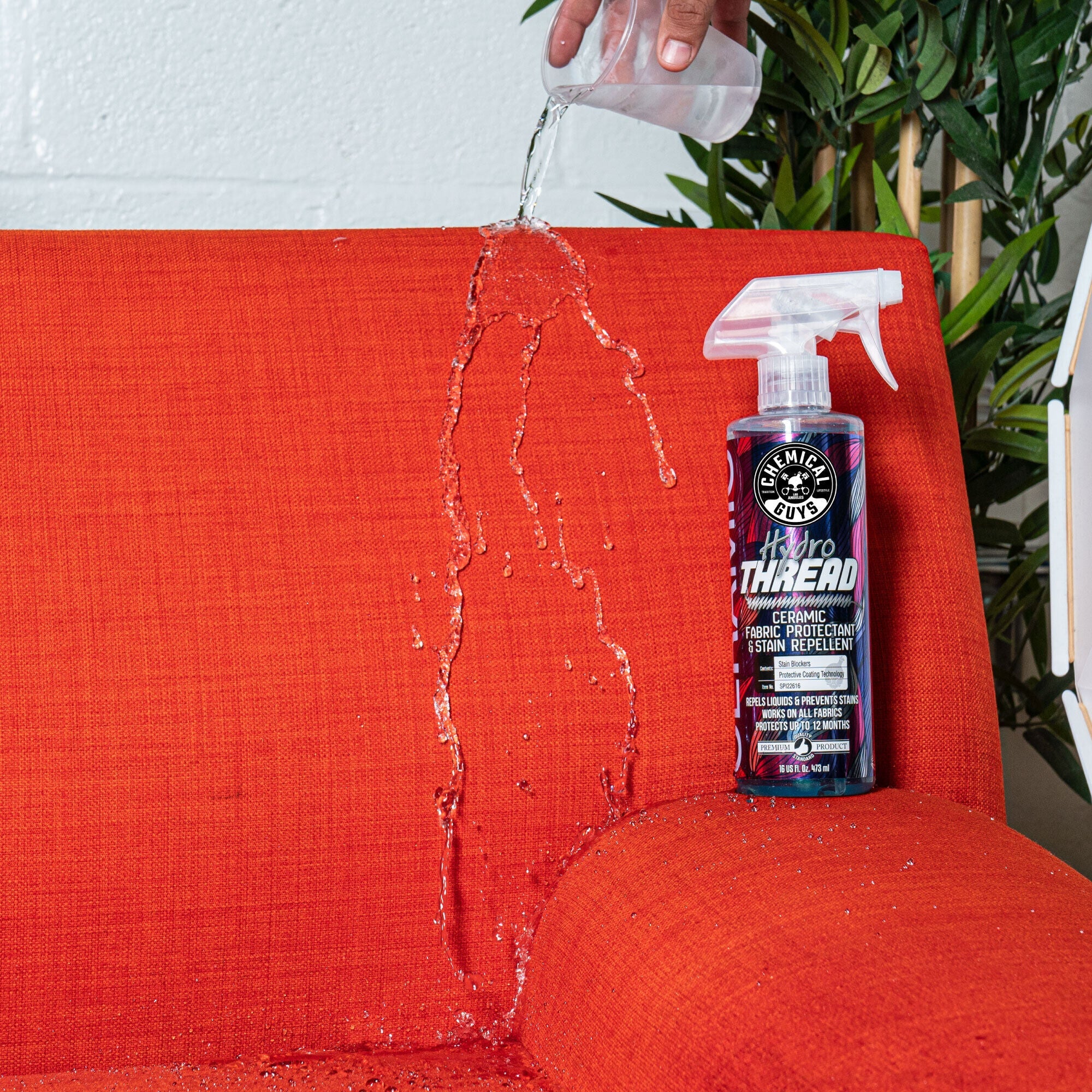 Chemical Guys HydroThread Ceramic Fabric Protectant & Stain Repellent - Image 27