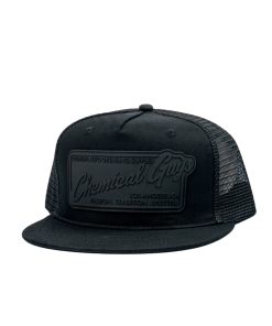 Alternative view of Chemical Guys Blacked Out Car Culture Trucker Hat Limited Edition