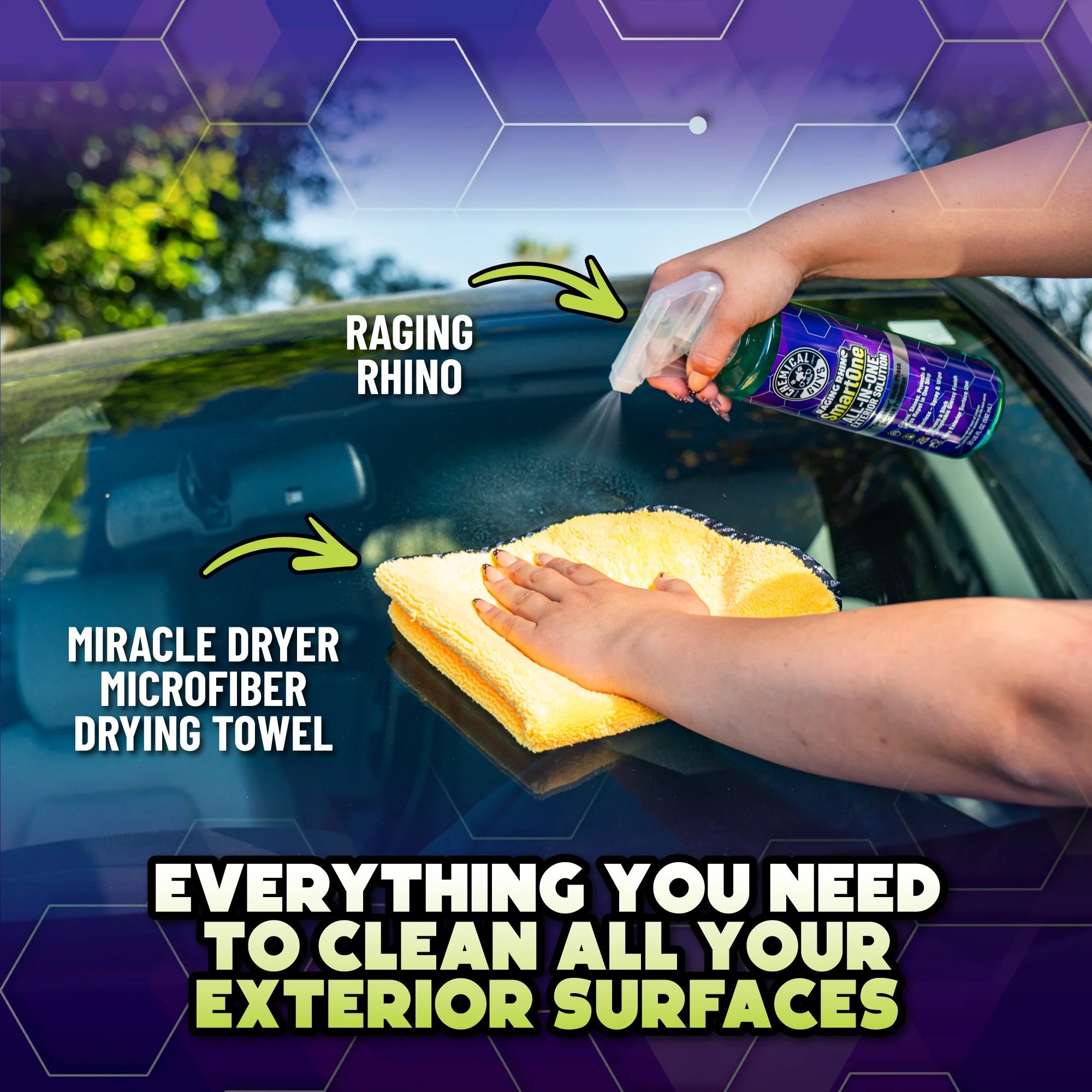 Chemical Guys Raging Rhino SmartOne All-In-One Exterior Kit - Image 3