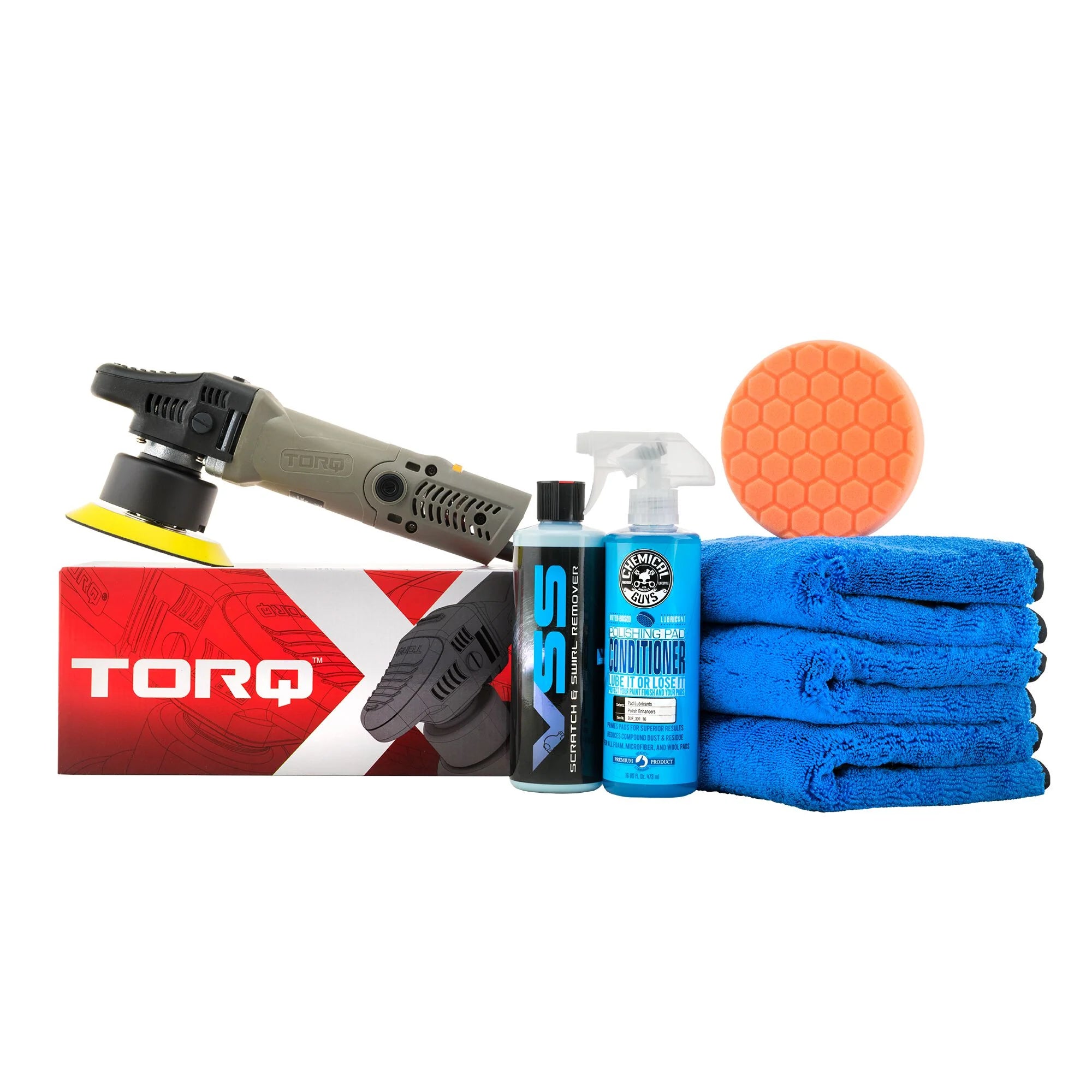 Chemical Guys Beginner 1 Step Orbital Polisher Deluxe Kit