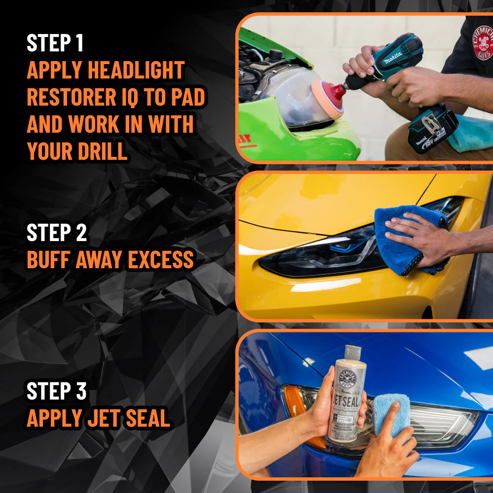 Chemical Guys Headlight Restore & Protection Kit - Image 4